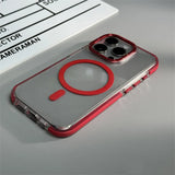 Magnetic Shockproof Bumper Case For iPhone