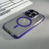 Magnetic Shockproof Bumper Case For iPhone