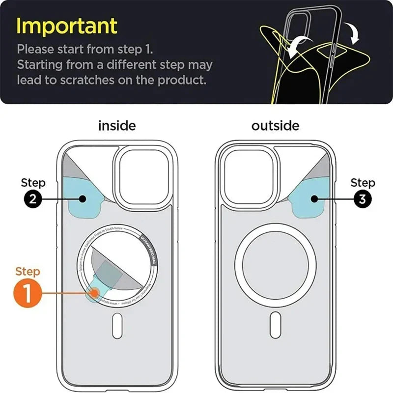 Magnetic Shockproof Case For Samsung Galaxy