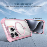 Magnetic Shockproof Clear Case for iphone