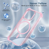 Magnetic Shockproof Clear Case for iphone