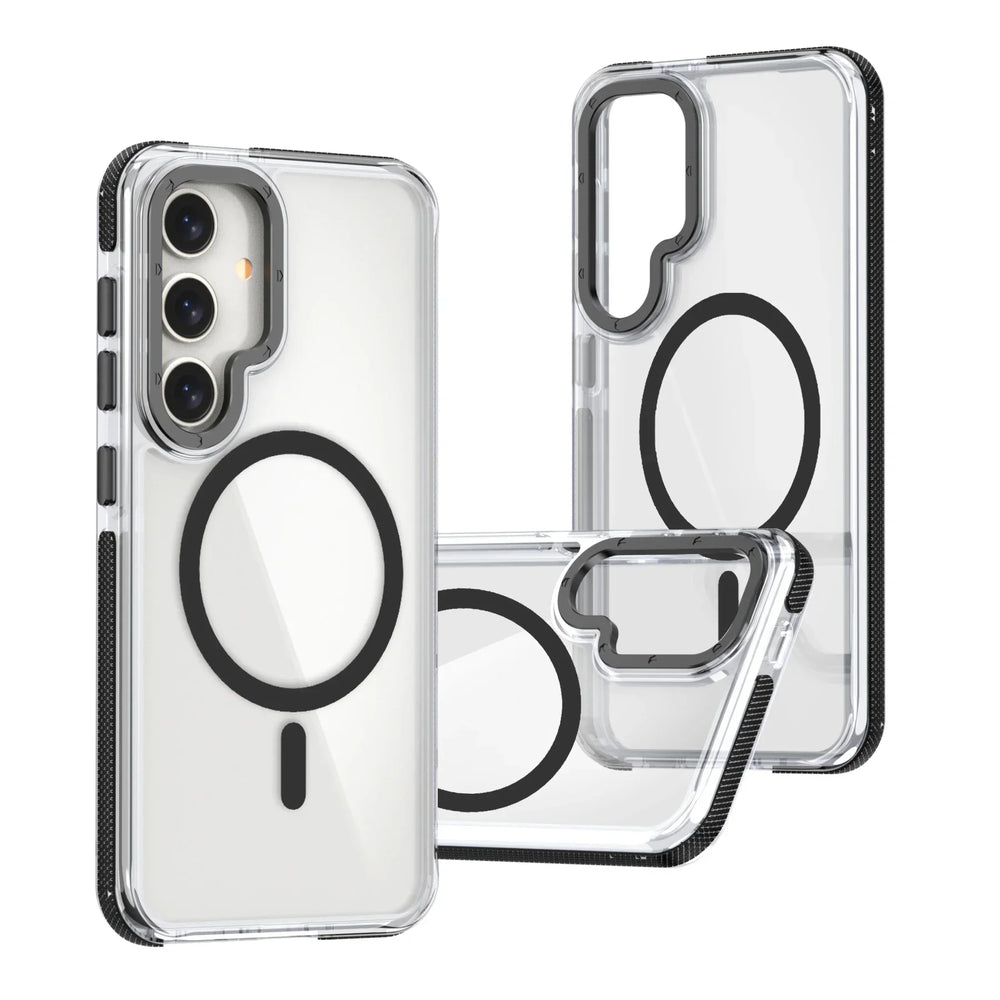 Magnetic Metal Lens Case for Samsung Galaxy