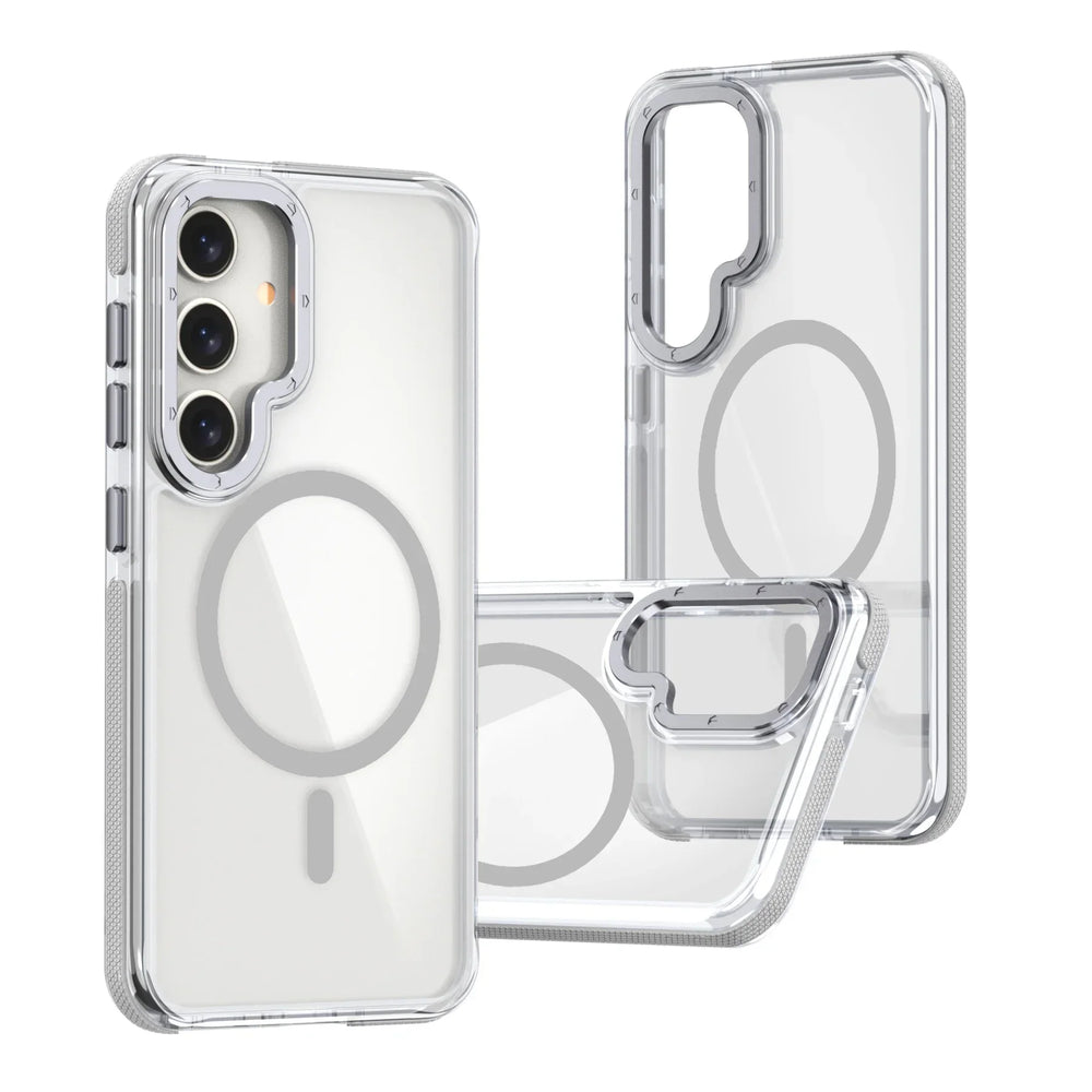 Magnetic Metal Lens Case for Samsung Galaxy