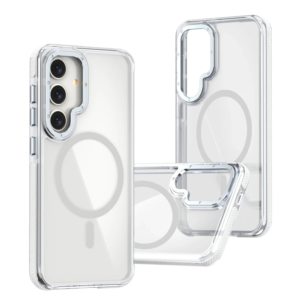 Magnetic Metal Lens Case for Samsung Galaxy