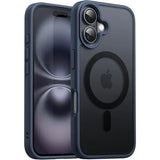 Matte Magnetic Wireless Charging Translucent Case For iPhone