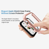 Matte PC Cover For Apple Watch Case Bumper Protective Frame for iWatch Ultra SE 8 7 6 5 4 3 2