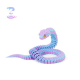 New 30cm 3D Printed Snake Desk Accessories Decoration Year Ornament