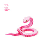 New 30cm 3D Printed Snake Desk Accessories Decoration Year Ornament