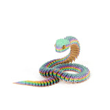 New 30cm 3D Printed Snake Desk Accessories Decoration Year Ornament