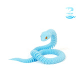 New 30cm 3D Printed Snake Desk Accessories Decoration Year Ornament