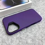 New Models 2 in 1 Grid Texture Phone Case for iPhone