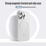 New Soft Silicone Magnetic Matte AntiSkid Protect Case For iPhone