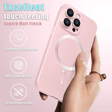 New Soft Silicone Magnetic Matte AntiSkid Protect Case For iPhone