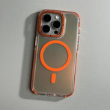 Non-slip Bumper Laser Magnetic Case for iPhone