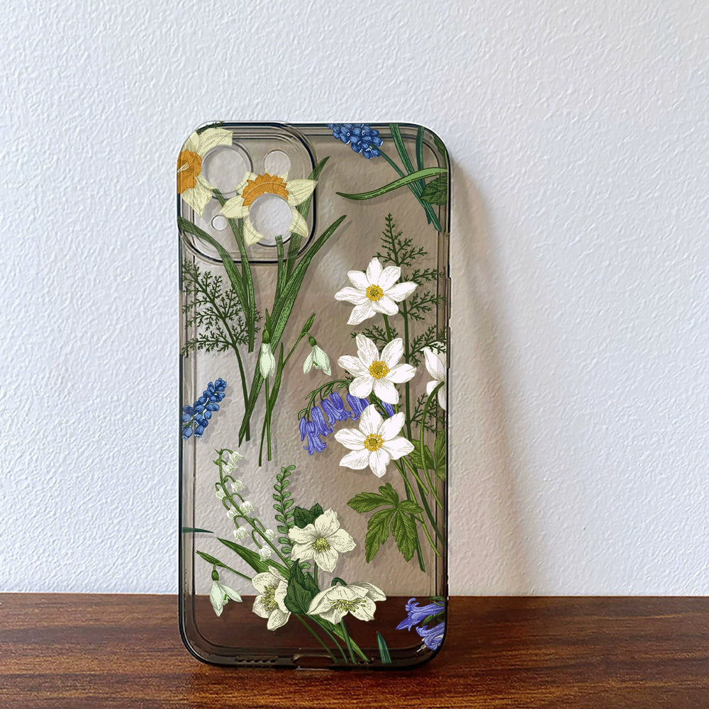 Artistic flower illustration Case for iPhone