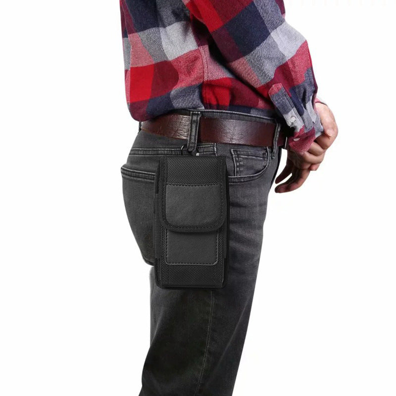 Outdoor Vertical And Horizontal Men's Waist Bag Case for iPhone