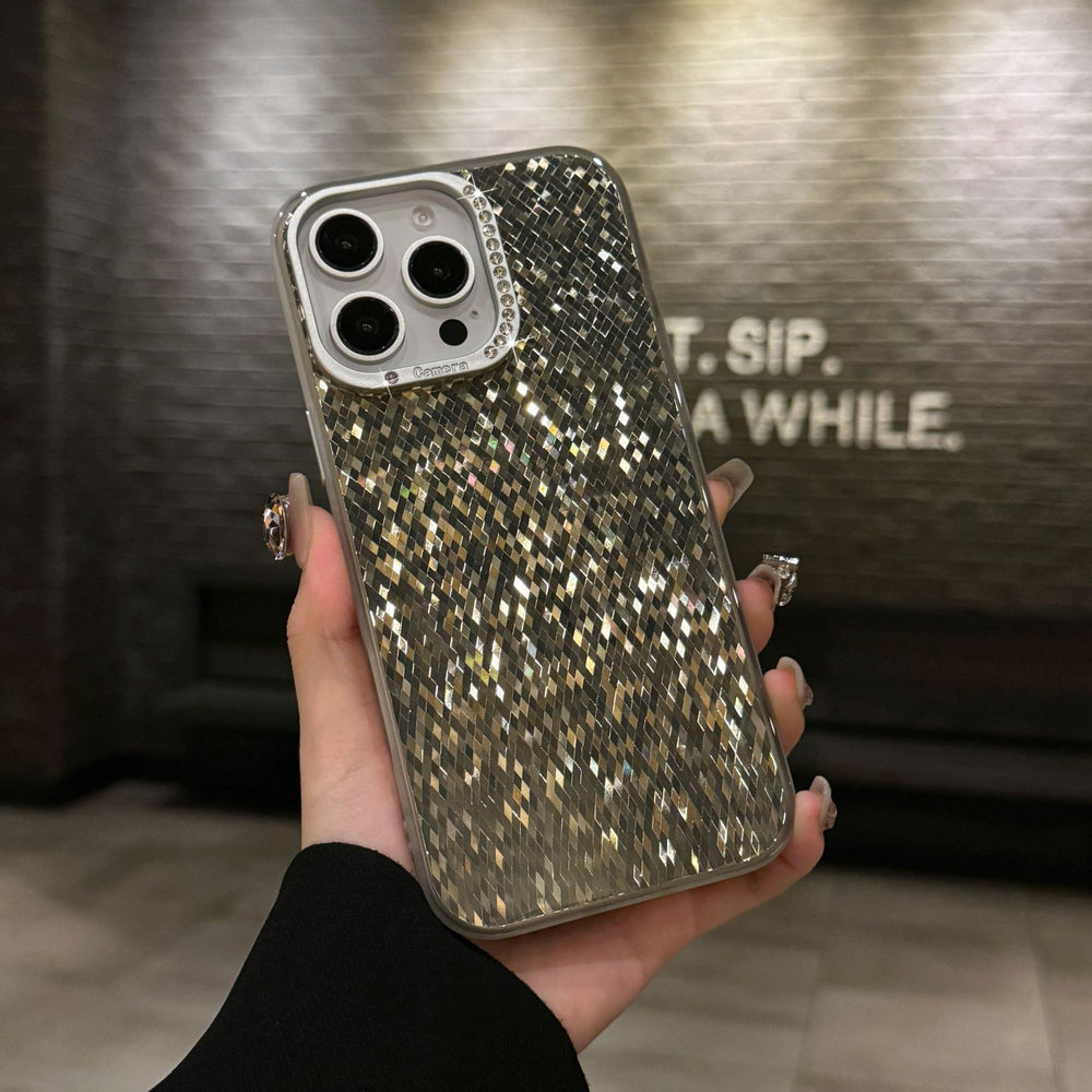 Hot-selling light luxury star shield diamond Case For iPhone