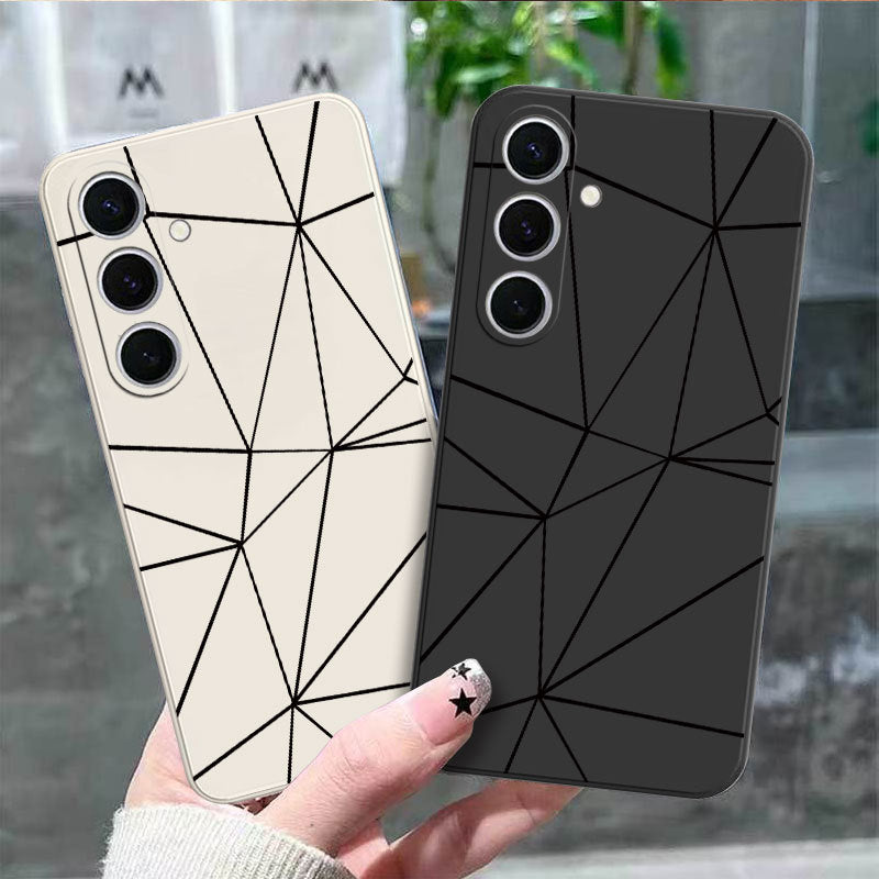 Rubik's Cube Dot Line Design Phone Case for Samsung