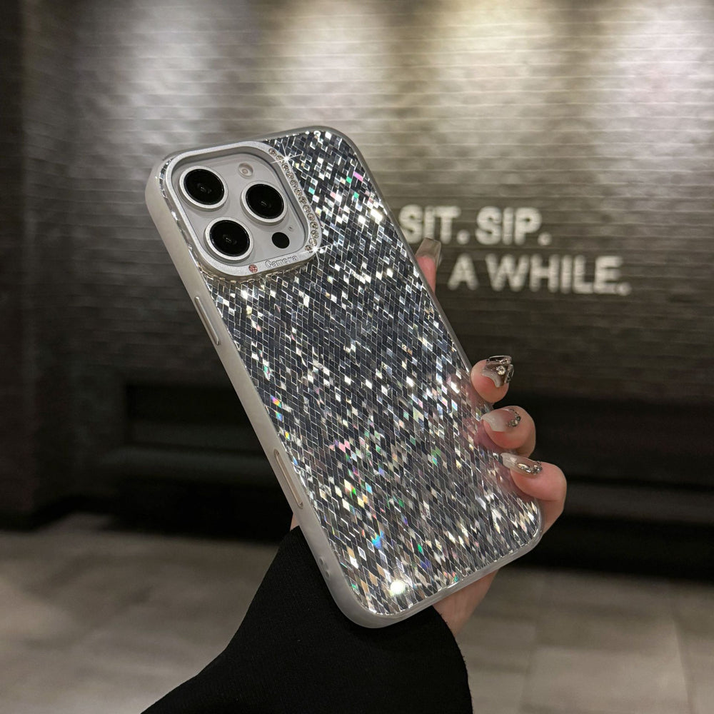 Hot-selling light luxury star shield diamond Case For iPhone