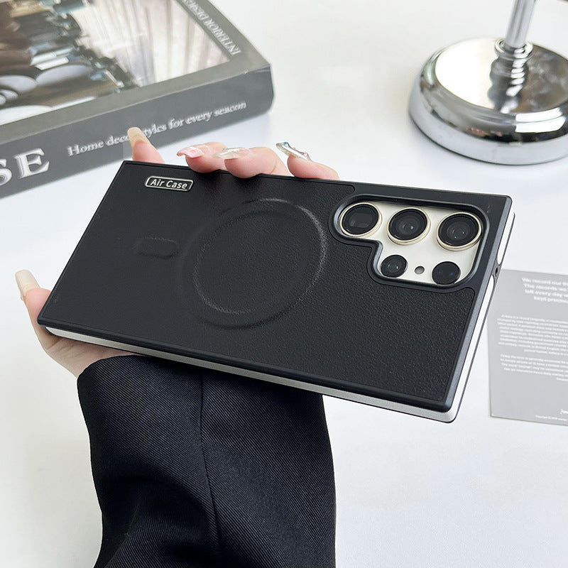 Magnetic Color-Blocking Phone Case for Samsung