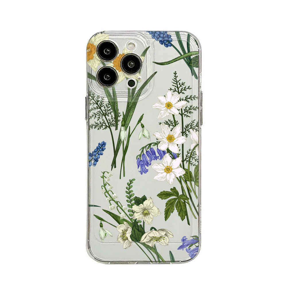 Artistic flower illustration Case for iPhone