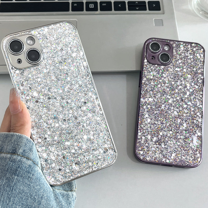 High-grade glitter electroplating Case For iPhone