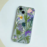 Artistic flower illustration Case for iPhone