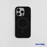 Advanced simple super strong magnetic liquid silicone case for iPhone