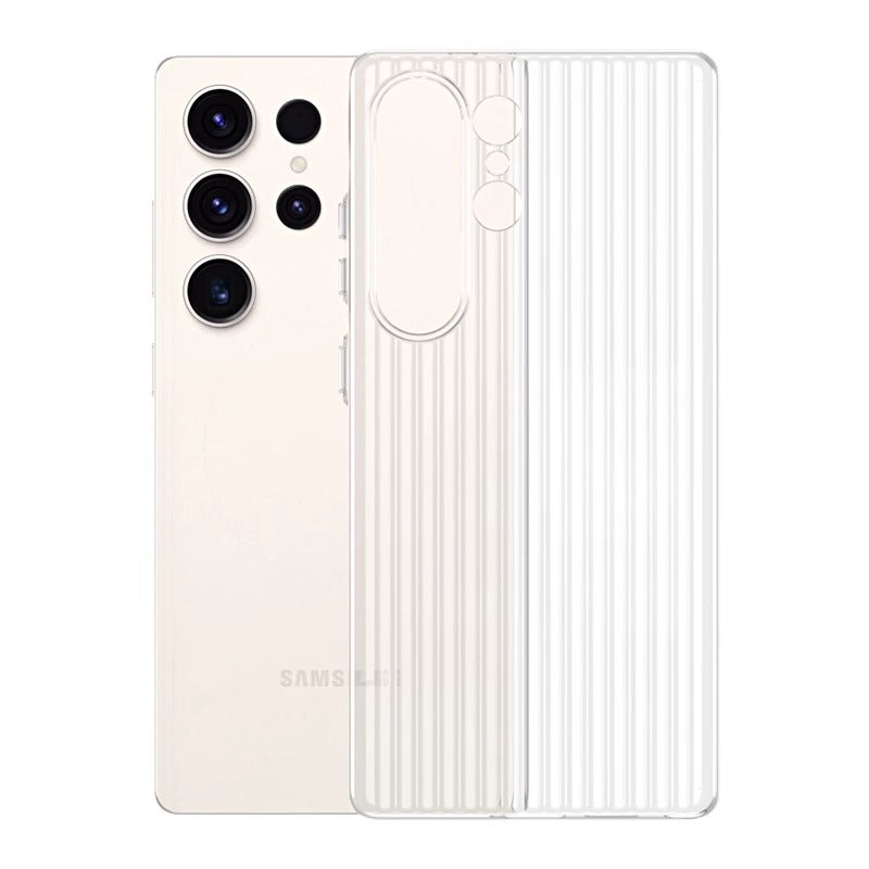 Corrugated Magnetic Heat Dissipation Ultra-Thin Frosted Phone Case for Samsung