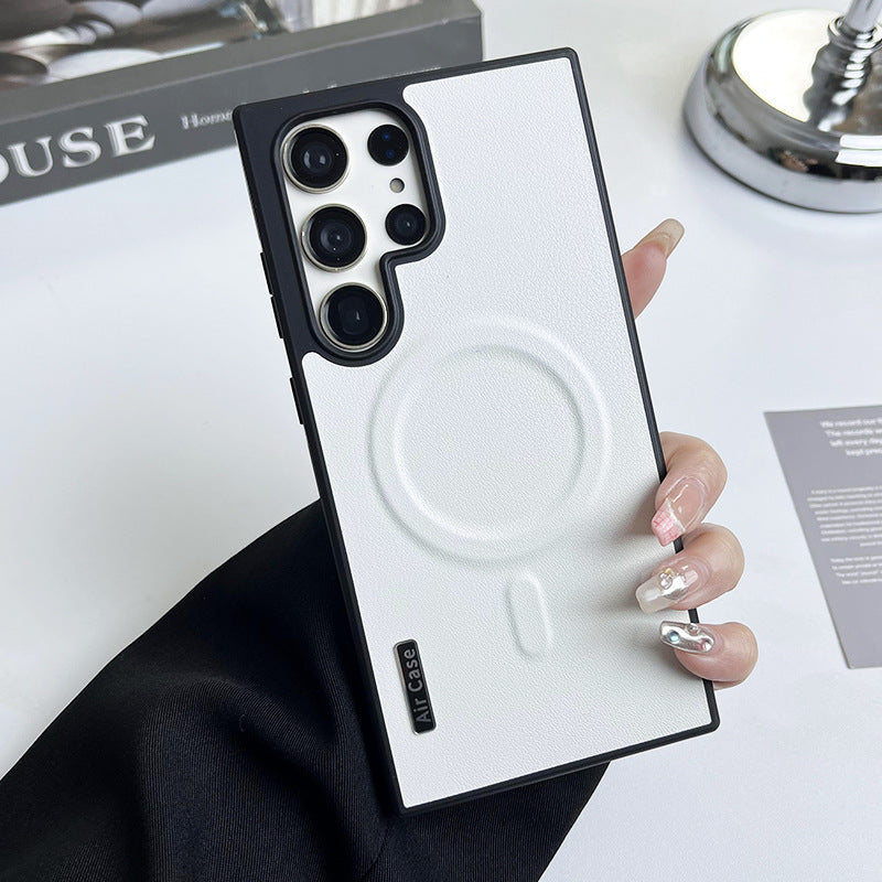 Magnetic Color-Blocking Phone Case for Samsung