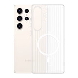 Corrugated Magnetic Heat Dissipation Ultra-Thin Frosted Phone Case for Samsung