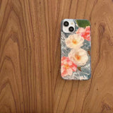 Water and flower art Case for iPhone