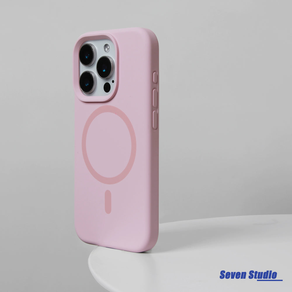 Advanced super strong magnetic liquid silicone case for iPhone