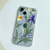 Artistic flower illustration Case for iPhone