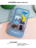 Cute invisible stand case for iPhone