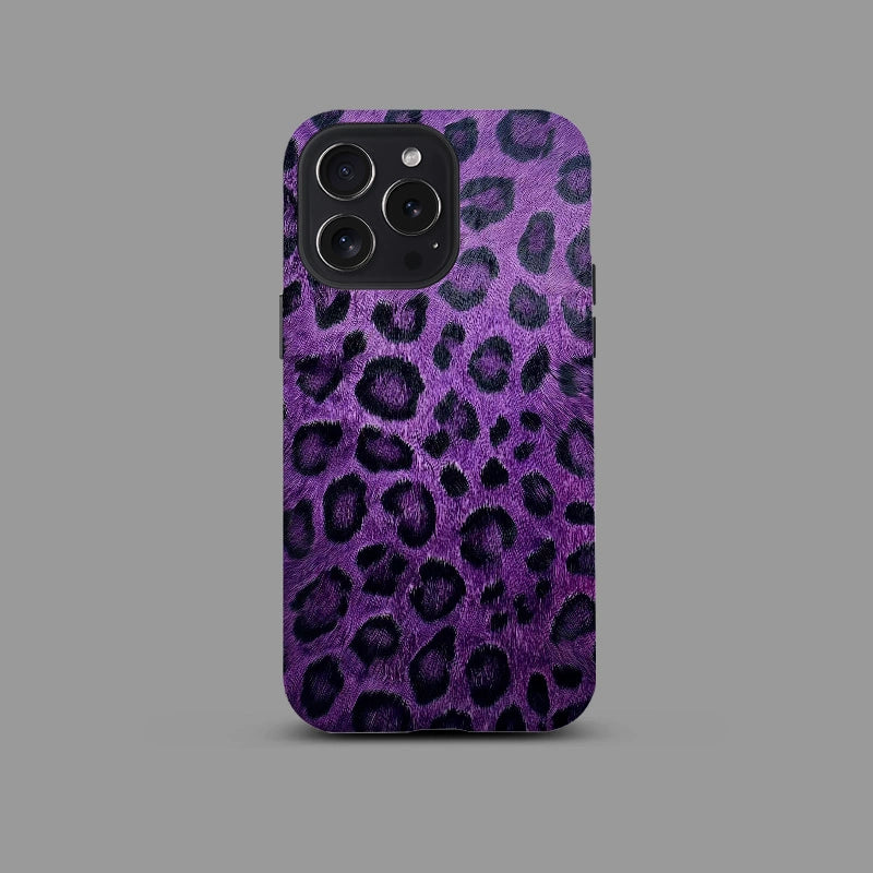 Printed And Painted Leopard Print Frosted All-Inclusive Case for iPhone