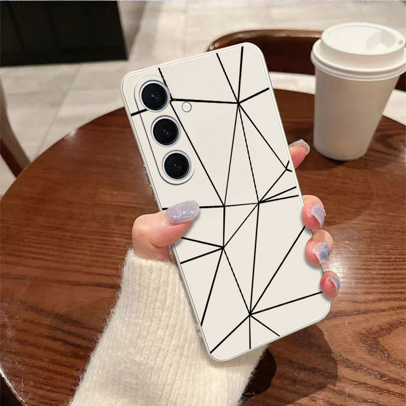 Rubik's Cube Dot Line Design Phone Case for Samsung