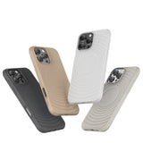 Liquid Silicone Wave Pattern Case for iPhone