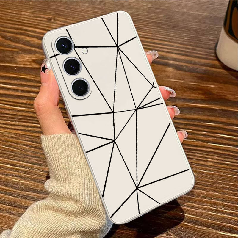 Rubik's Cube Dot Line Design Phone Case for Samsung