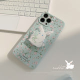 Retro floral silicone soft case for iPhone