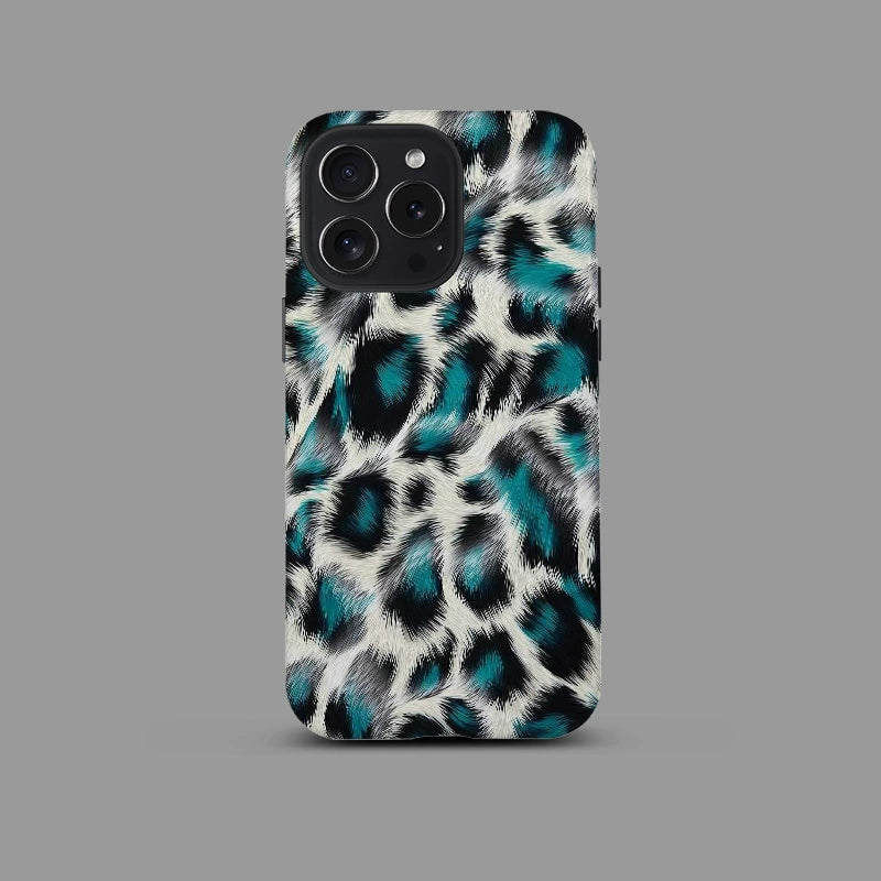 Printed And Painted Leopard Print Frosted All-Inclusive Case for iPhone