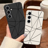Rubik's Cube Dot Line Design Phone Case for Samsung