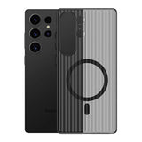 Corrugated Magnetic Heat Dissipation Ultra-Thin Frosted Phone Case for Samsung