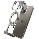 Kickstand Shockproof Bumper Magsafe Case for iPhone