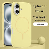 Liquid Silicone Candy Soft Wireless Case For iPhone