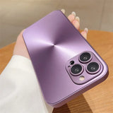 Comes With Lens Film  Hard Back Cover iPhone Case