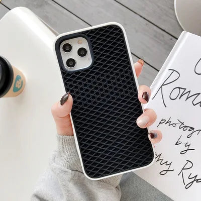 Waffle Shoe Sole Silicone Back for iPhone