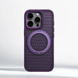 Magsafe 360° Rotating Ring Bracket Heat Dissipation Case for iPhone