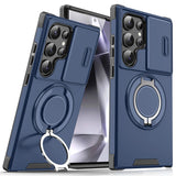 Magsafe Magnetic 360° Rotate Bracket Slide Camera Case for Samsung