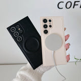 Magnetic Magsafe Silicone Shockproof Bumper Case for Samsung